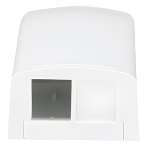 Caja de Montaje en Superficie / 2 Módulos Keystone / ABS / 1.95 x 1.13 x 3.65 in / Blanco