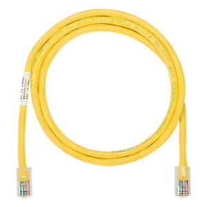 Cable de Parcheo UTP / Cat 5e / 24 AWG / 0.91 m (3 ft) / T568A / CM / Amarillo