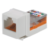 Módulo Jack Keystone / Cat 5e Clase D / Leadframe / RJ45 / 1 Puerto / Marfil