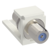 Módulo Acoplador Coaxial Tipo F / Mini-Com / 75 Ohms / 3.0 GHz / 1.75' x 1.37' x 0.71'