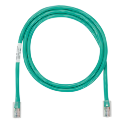 Cable de Parcheo UTP / Categoría 5e / 0.91 m (3 ft) / 24 AWG / PoE / Verde