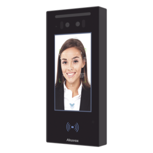 Frente de Calle IP / Pantalla Táctil IPS 5 Pulgadas / Doble Cámara 2 Megapixel / Reconocimiento Facial / Bluetooth / NFC / RFID 13.56 MHz / IP65