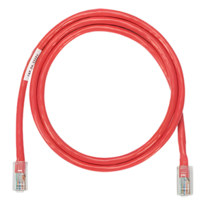 Cable de Parcheo UTP / Cat 5e / 24 AWG / 0.91 m (3 ft) / RJ45 / Rojo