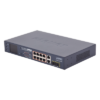 Switch PoE+ / 8 Puertos 10/100Mbps / 2 Puertos Gigabit Combo TP/SFP / Alcance 250m (820 pies) / Pantalla LCD / 120W