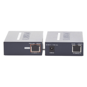Kit Transmisor y Receptor PoE / Ethernet IP 1 km (3280 ft) / Cable Coaxial / 10/100 Base-TX / 802.3af/at