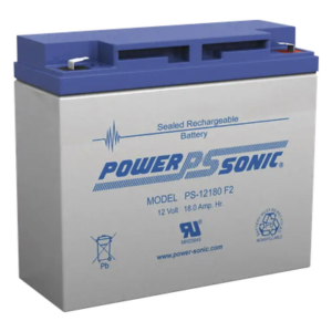Batería de Respaldo AGM/VRLA / 12V / 18 Ah / Terminales F2 / Vida Útil 5 Años / Libre de Mantenimiento
