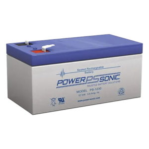 Batería de Respaldo AGM/VRLA / 12V / 3.4 Ah @20hr / 5 Años Vida Útil / Terminales F1 / Caja ABS Resistente