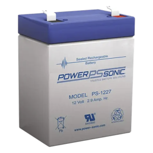 Batería de Respaldo AGM/VRLA / 12V / 2.9 Ah / Terminales F1 / Vida Útil 5 Años / Reconocida UL