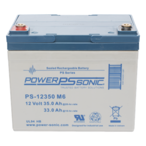 Batería de Respaldo AGM/VRLA / 12V 35Ah / Terminales M6 / Vida Útil 5 Años / Certificación UL
