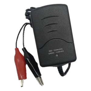 Cargador de Baterías SLA/VRLA / 6V / 5 a 12 AH / Conmutación sin Transformador / Control Automático de Carga y Flotación / Diseño Compacto 80x57x50 mm (3.15x2.24x1.97 in)