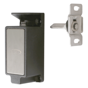 Cerradura Electromecánica para Gabinetes / Fuerza de Retención 320 lbs (145 kg) / Selección de Falla Local / 500,000 Ciclos / 12V CC / 24V CC