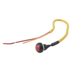 Botón de Pánico / 9 Contactos / Cable 300 mm / Señal PGM / Uso Vehicular / IP Resistente