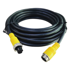 Cable Extensor para Videovigilancia Móvil / 7 m (23 ft) / Conector Tipo Aviación / Transmisión Triple VVA / Analógico y AHD