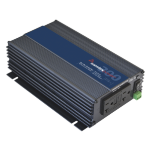 Inversor de onda sinusoidal pura / 300W / Entrada 12 Vcc / Salida 120 Vca 60 Hz / 6.1 x 9.7 x 2.6 pulgadas
