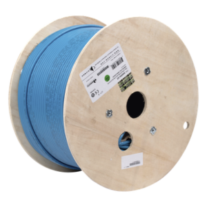 Bobina de Cable Blindado F/UTP / Cat6A / 4 Pares / 23 AWG / CMR Riser / 305 m (1000 pies) / 500 MHz / 10GBase-T