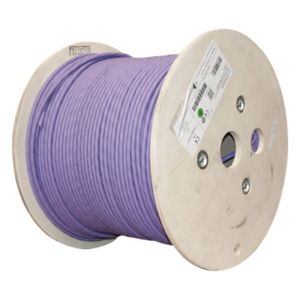 Cable S/FTP / Cat 7A / 4 Pares / 305 m (1000 ft) / Blindaje Doble / LS0H / 75°C / PoE