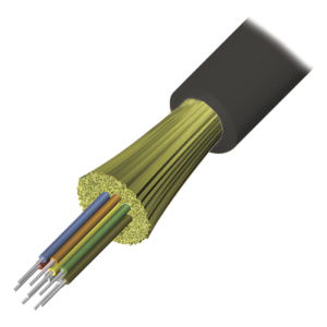 Cable de Fibra Óptica / 6 Hilos / Monomodo OS1/OS2 9/125 / Loose Tube / LS0H / Dieléctrico / Interior-Exterior / 1 m (3.28 ft)
