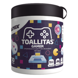 Toallitas de Limpieza / Antiestáticas / Antibacteriales / 30 Unidades / Aroma Chicle
