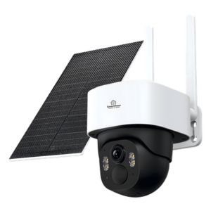 Cámara IP PT / 4 Megapixel / 4G LTE / Visión Nocturna Color 10 m (32.8 ft) / Audio Bidireccional / Panel Solar 5W