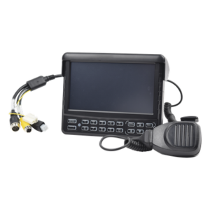 Panel de Control Táctil / Pantalla 7" / Audio Bidireccional con Megáfono / Cable 5 m (16.4 ft) / 12 VDC / -20°C a 70°C
