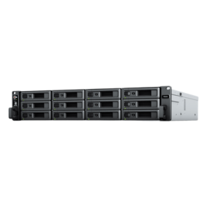 Servidor NAS Rack / 12 Bahías / 2U / Hasta 216 TB (expansible a 432 TB) / Rendimiento 3,500/1,700 MB/s / 10GbE / Fuentes Redundantes / Alta Disponibilidad