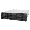 Servidor NAS Rack / 16 Bahías Intercambiables / 3U / Rendimiento 3,519/1,790 MB/s / 10GbE Integrado / Fuentes Duales en Caliente / Expansible a 28 Bahías / Hasta 560 TB