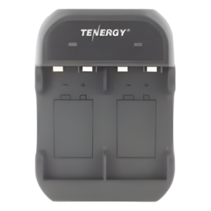 Cargador de Baterías / 2 Bahías / Ni-MH 9V / Indicadores LED / Protección de Polaridad / Cable USB Incluido