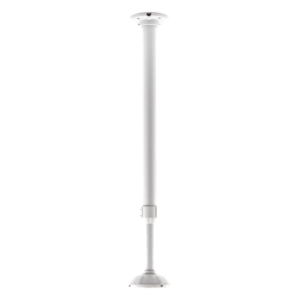 Soporte Telescópico Universal / Ajustable 0.6 a 1.2 m (1.97 a 3.94 ft) / Aluminio / Interior y Exterior / Blanco