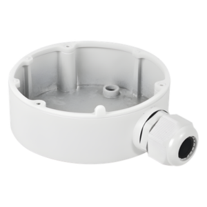 Caja de Conexiones para Mini Domo / Exterior IP66 / Aleación de Aluminio / Carga 4.5 kg / Ø137 x 42 mm
