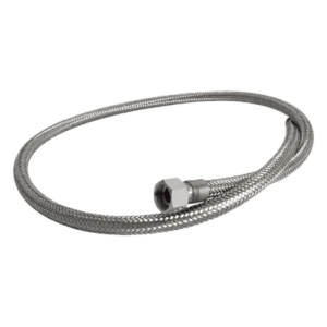 Manguera para Altas Temperaturas / 1.5 m (4.9 ft) / Acero Inoxidable / Conector Universal / Compatible con Gabinetes SHL701304 y SHL711304