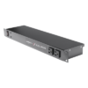 Supresor de Picos para Rack / 10 Contactos NEMA 5-15R / Protección Clase A 40 kA / Filtro EMI/RFI -70 dB / Montaje 19" 1U