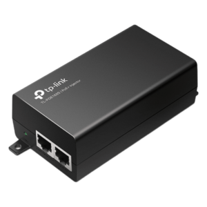 Inyector PoE+ / 30W / Gigabit 802.3af/at / 2 Puertos 10/100/1000 Mbps / Alcance 100 m (328 ft) / Plug and Play