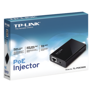 Inyector PoE / 15.4W 802.3af / 2 puertos Gigabit / Hasta 100 m (328 pies) / Plug and Play