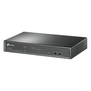 Switch PoE No Administrable / 8 puertos 10/100 Mbps / 4 puertos PoE 802.3af / Presupuesto 41 W / Extensión PoE hasta 250 m / 0.56 x 0.32 x 0.09 pies
