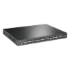 Switch PoE+ L2+ / 48 Puertos Gigabit / 4 SFP 1G / Presupuesto PoE 384W / Rendimiento 104 Gbps / Montaje en Rack