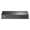 Switch PoE+ No Administrable / 8 Puertos 10/100 Mbps / 4 Puertos PoE 802.3af/at / 66W / Alcance Extendido 250 m (820 pies) / Sin Ventilador