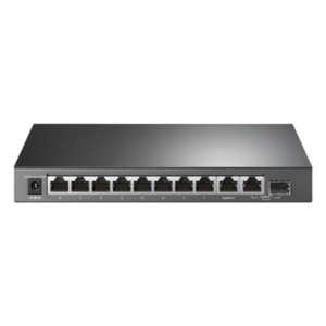 Switch PoE+ No Administrable de Escritorio / 10 Puertos / 8 Puertos PoE+ 802.3af/at / Presupuesto 123 W / Alcance Extendido 250 m (820 pies) / Rendimiento 20 Gbps
