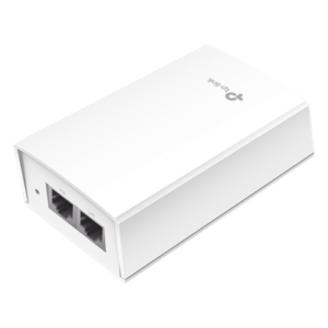 Inyector PoE Pasivo / 48V 24W / 2 puertos Gigabit / Montaje en Pared / 100-240 VCA