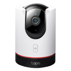 Cámara IP Pan/Tilt / 2K QHD 2688 × 1520 px / Wi-Fi 6 / Visión Starlight F1.6 / Detección IA Personas-Mascotas-Vehículos / Audio Bidireccional / Privacidad Física / microSD 512 GB