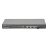 Switch Administrable L2+ / 8 Puertos PoE+ MultiGigabit 2.5G / 2 Puertos SFP+ 10G / Presupuesto PoE 240W / Rendimiento 80 Gbps / Montaje en Rack