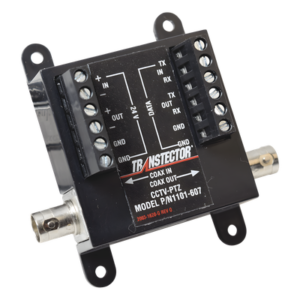 Protector CCTV PTZ / SASD / 12-24V + Coaxial BNC + RS-232/422/485 / 150A / Bidireccional / -40 a 65°C