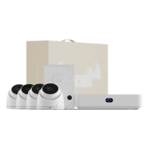 Kit NVR IP / 4 Cámaras 4MP / Switch PoE 6 Puertos / IR 30 m (98.4 ft) / Almacenamiento 1 TB / HDMI