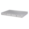 NVR Empresarial / 4 Bahías HDD 2.5/3.5 / 50 Cámaras Full HD / 15 Cámaras 4K / Puerto 10 Gbps SFP+ / RAID 1/5 Automático