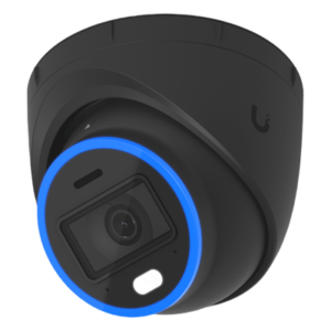Cámara IP Turret / 4K 8 Megapixel / Ángulo Ultra-Ancho 109.9° / IR 40 m (131.2 ft) / AI Reconocimiento Facial y de Matrículas / LED Color Nocturno / Audio Bidireccional / PoE+ / IP66 IK08