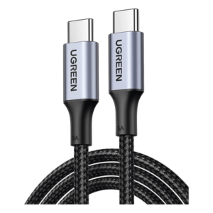 Cable USB-C a USB-C / Carga Rápida 100W / Transferencia 480 Mbps / Nylon Trenzado / 1 m (3.3 ft) / PD3.0 y QC4.0