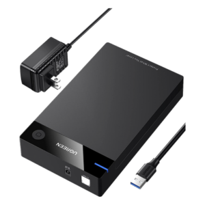 Enclosure para Disco Duro / USB 3.0 con UASP / SATA I/II/III / 3.5" y 2.5" / Hasta 16 TB / Sin Herramientas / Cable 1 m (3.3 ft)