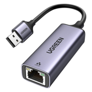 Adaptador de Red / USB-A 3.0 a RJ45 / Gigabit 10/100/1000 Mbps / Aluminio Anodizado / Cable 10 cm (0.33 ft)