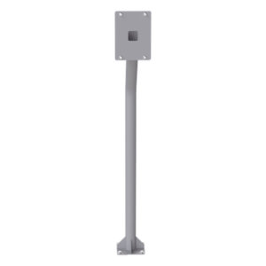 Poste Tubular para Cubierta de Videoportero / Altura 1.2 m (3.9 ft) / Acero Calibre 11 / Recubrimiento Electrostático Gris / Peso 3.1 kg