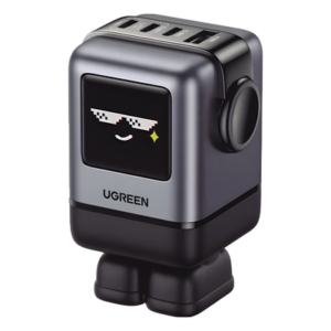 Cargador de Escritorio / 100W / 4 Puertos / PD 3.0 / QC 4.0 / GaN II / Pantalla LED