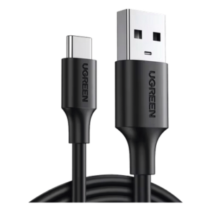 Cable USB-A a USB-C / Carga Rápida 60W / Transferencia 5 Gbps / 1 Metro (3.3 ft) / Blindaje Múltiple / 10,000 Inserciones